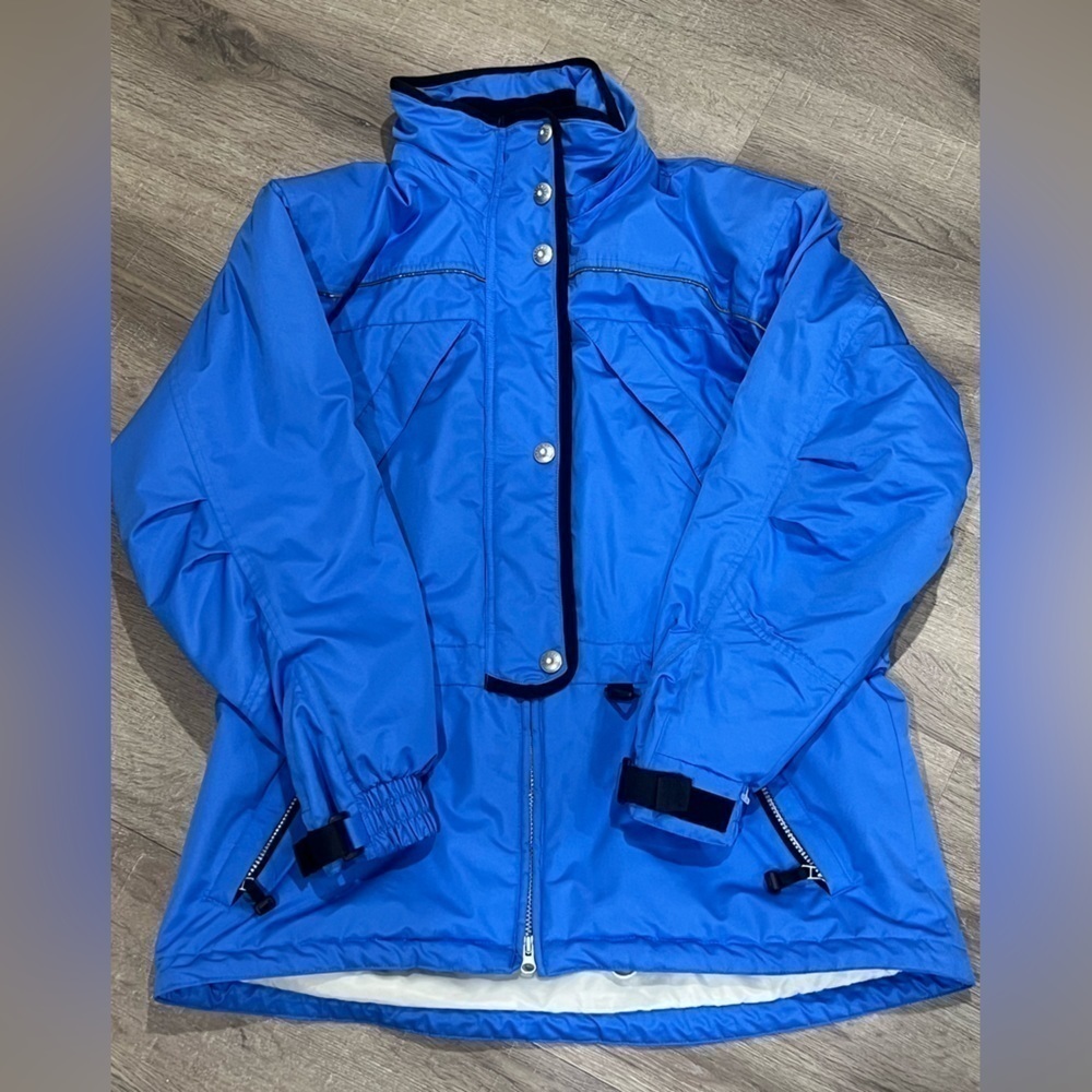 VTG Men’s Vintage OBERMEYER Large Blue Ski Snowboard Winter Jacket Warm
